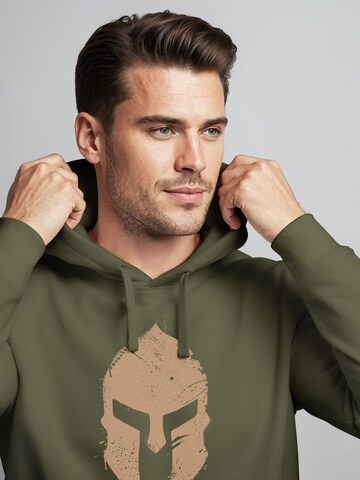 Neverless Sweatshirt 'Sparta' in Green