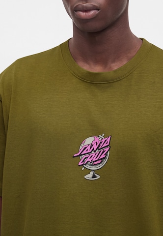 T-Shirt 'Knibbs Cryptic World Centre' Santa Cruz en vert