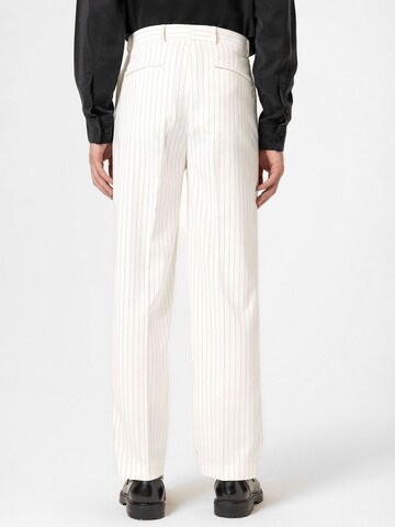 Antioch - regular Pantalón plisado 'Eurico' en blanco