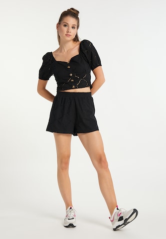 MYMO - Blusa em preto