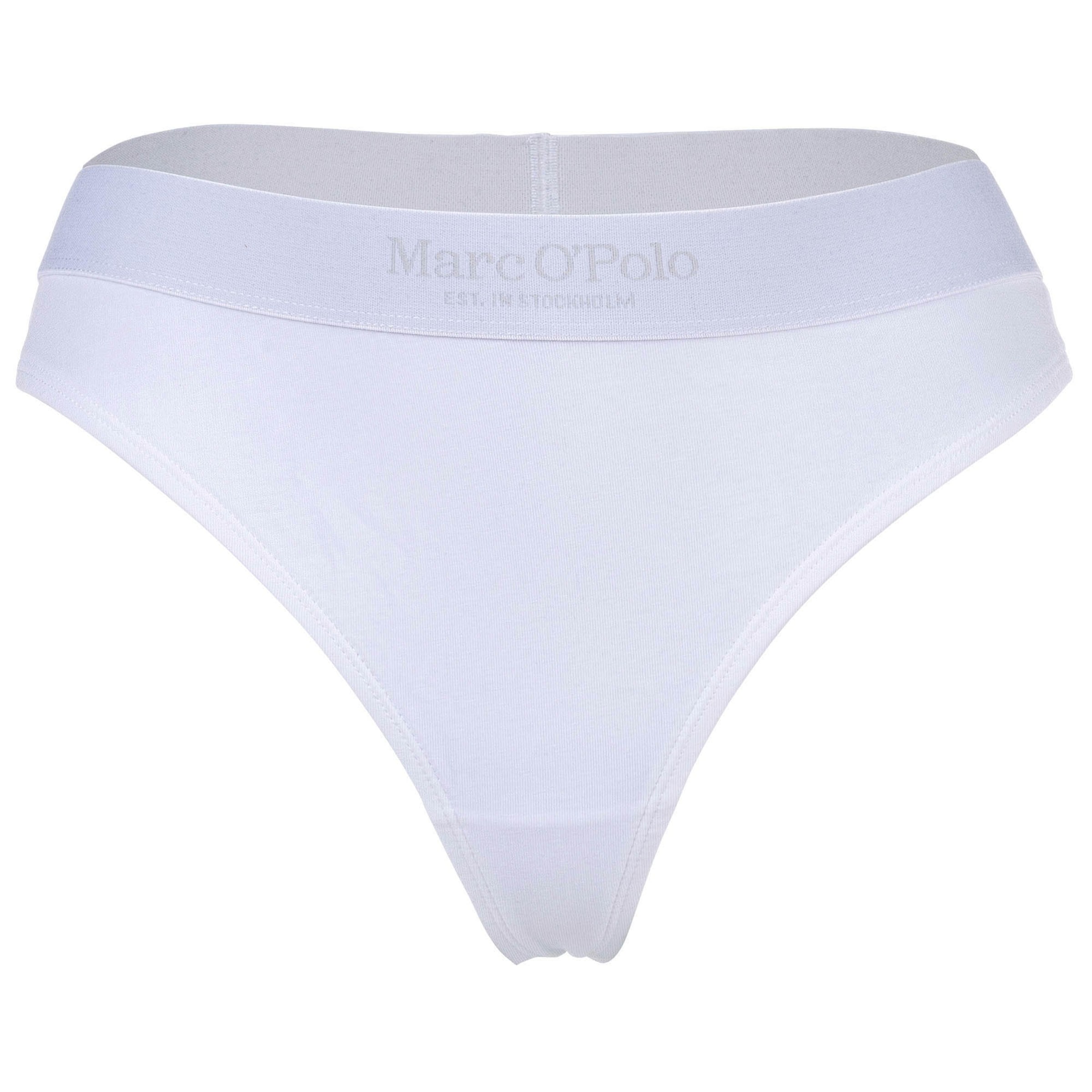 Marc O'Polo Stringi w kolorze czarny