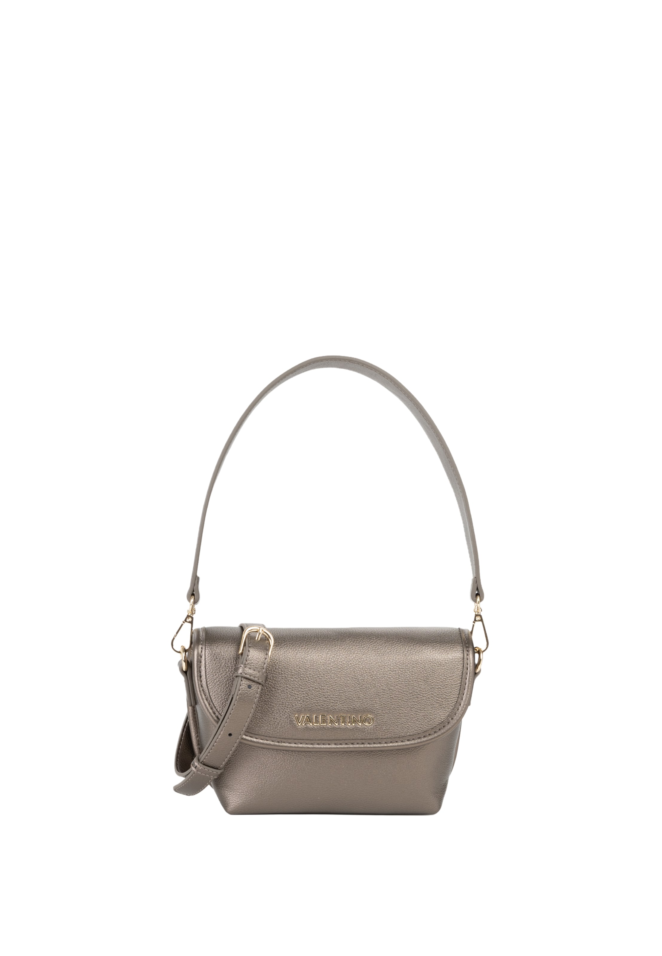 Borsa a spalla 'HAIL' di VALENTINO in grigio: frontale