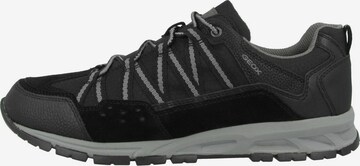 GEOX Athletic Lace-Up Shoes in Black