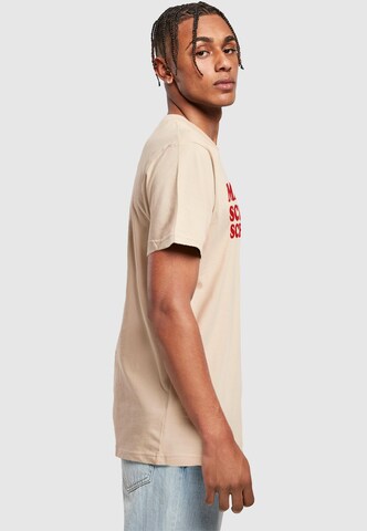 Merchcode T-Shirt in Beige