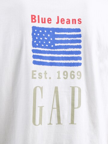 GAP - Camiseta en blanco