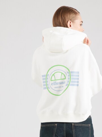 Sweat-shirt 'OREGINA' ELLESSE en blanc : devant