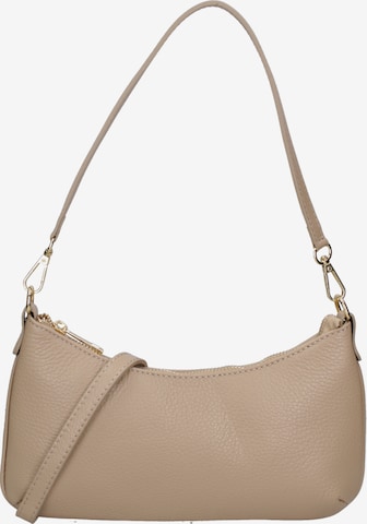 Gave Lux Schultertasche in Beige: Vorderseite