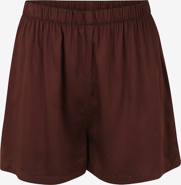 Les Lunes Pajama Pants in Brown: front