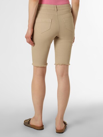 Olivia Slimfit Shorts in Beige