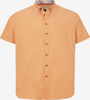 Charles Colby Regular Fit Hemd ' Duke Deshane' in Orange: predná strana