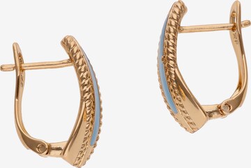 IZIA - Pendientes en oro: frente