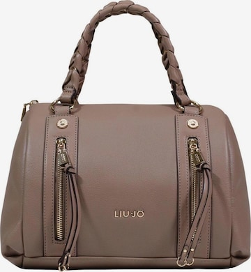 Borsa a spalla 'M TRUNK AA6040 E1120' di Liu Jo in grigio: frontale