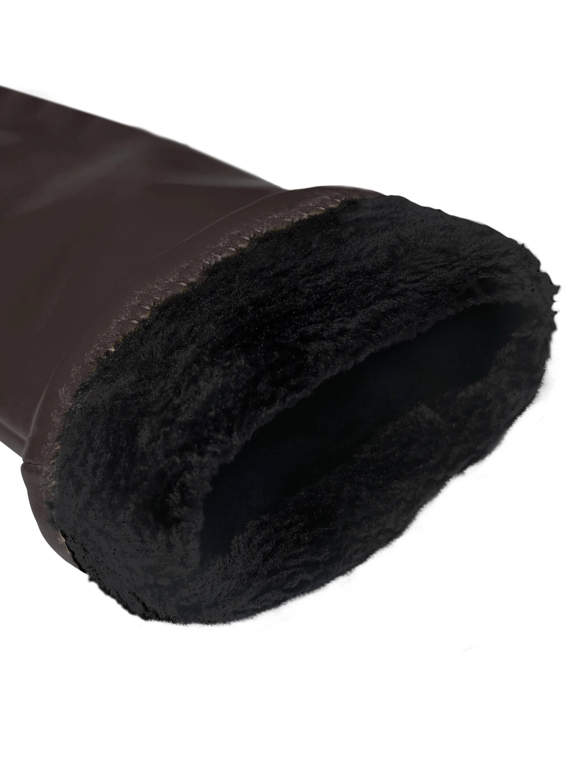 KESSLER Full Finger Gloves in Brown