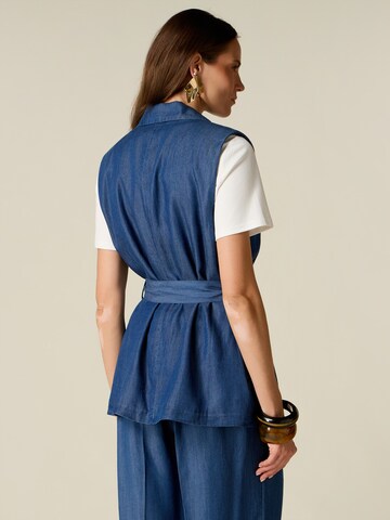 Gilet de costume oltre en bleu