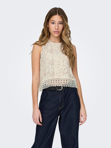 JDY Blouse in Wit: voorkant