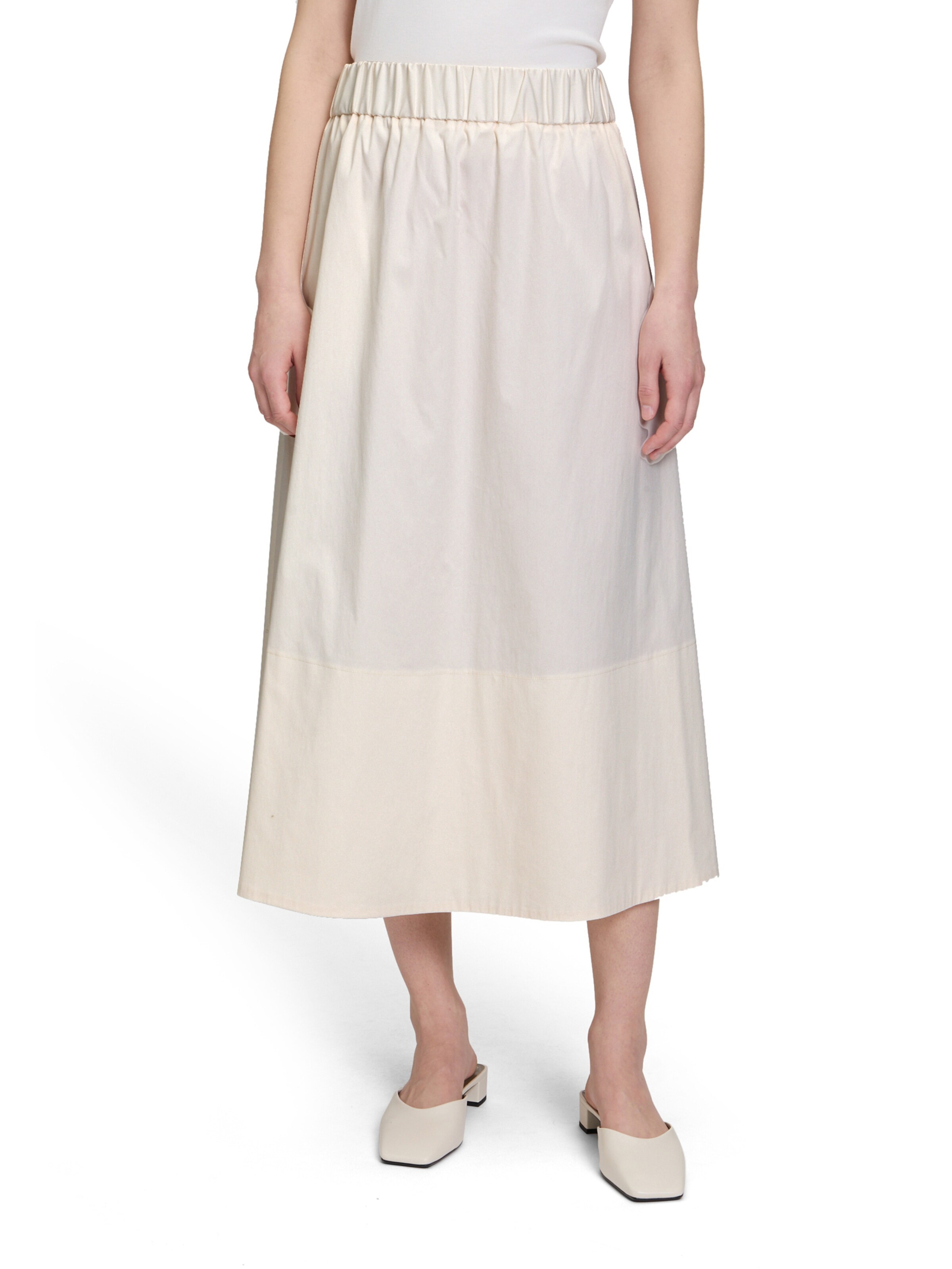 Jupe Vera Mont en blanc : devant