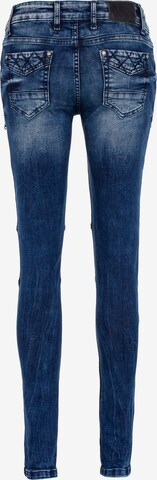 CIPO & BAXX Skinny Jeans 'Natty' in Blau