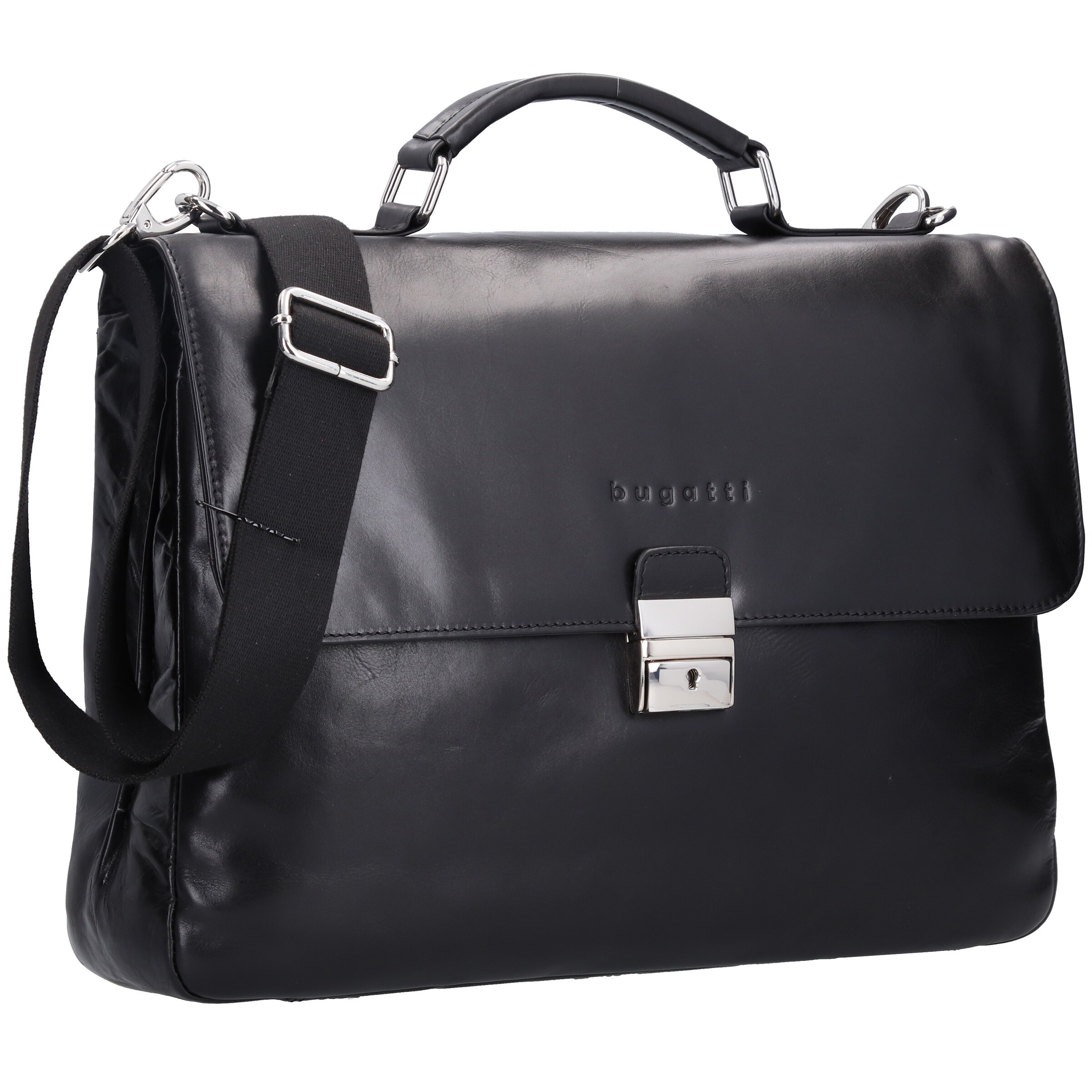 bugatti Document Bag 'Romano' in Black