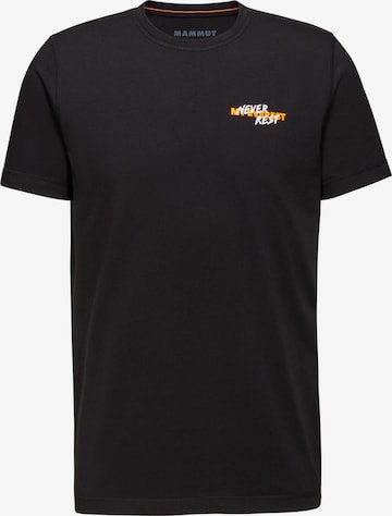 MAMMUT Performance Shirt in Black: front