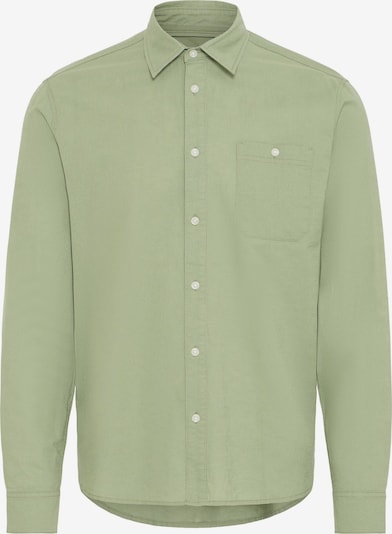 BLEND Camisa ' BHBAY LINEN ' em XXXL em verde, Vista do artigo