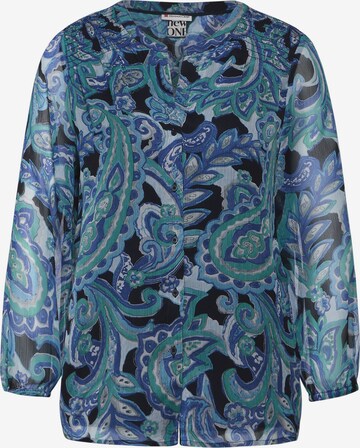 STREET ONE Blouse in Blauw: voorkant