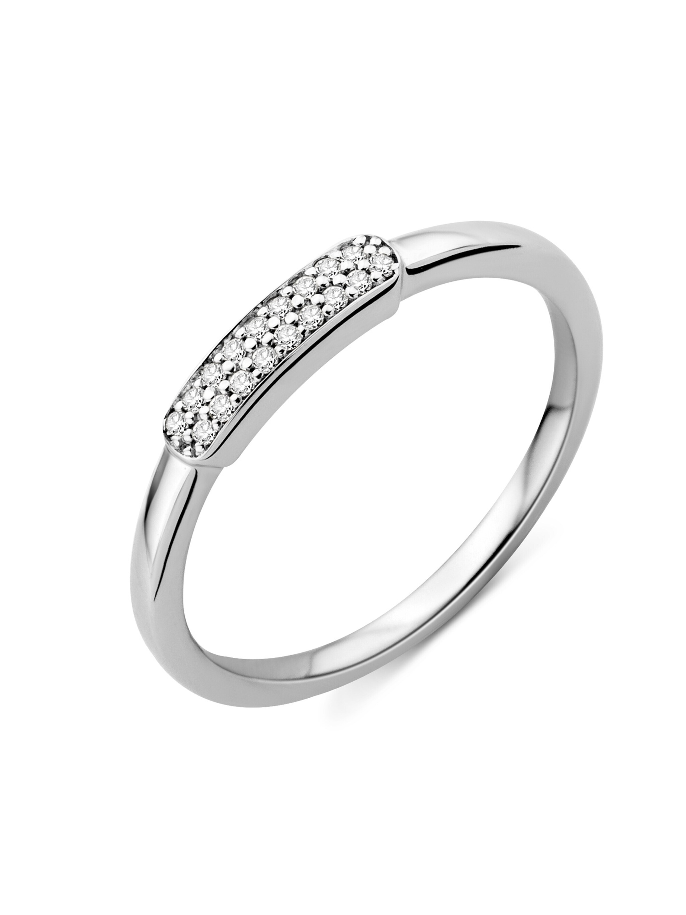 DIAMANT LETERNEL Ring in Silver: front