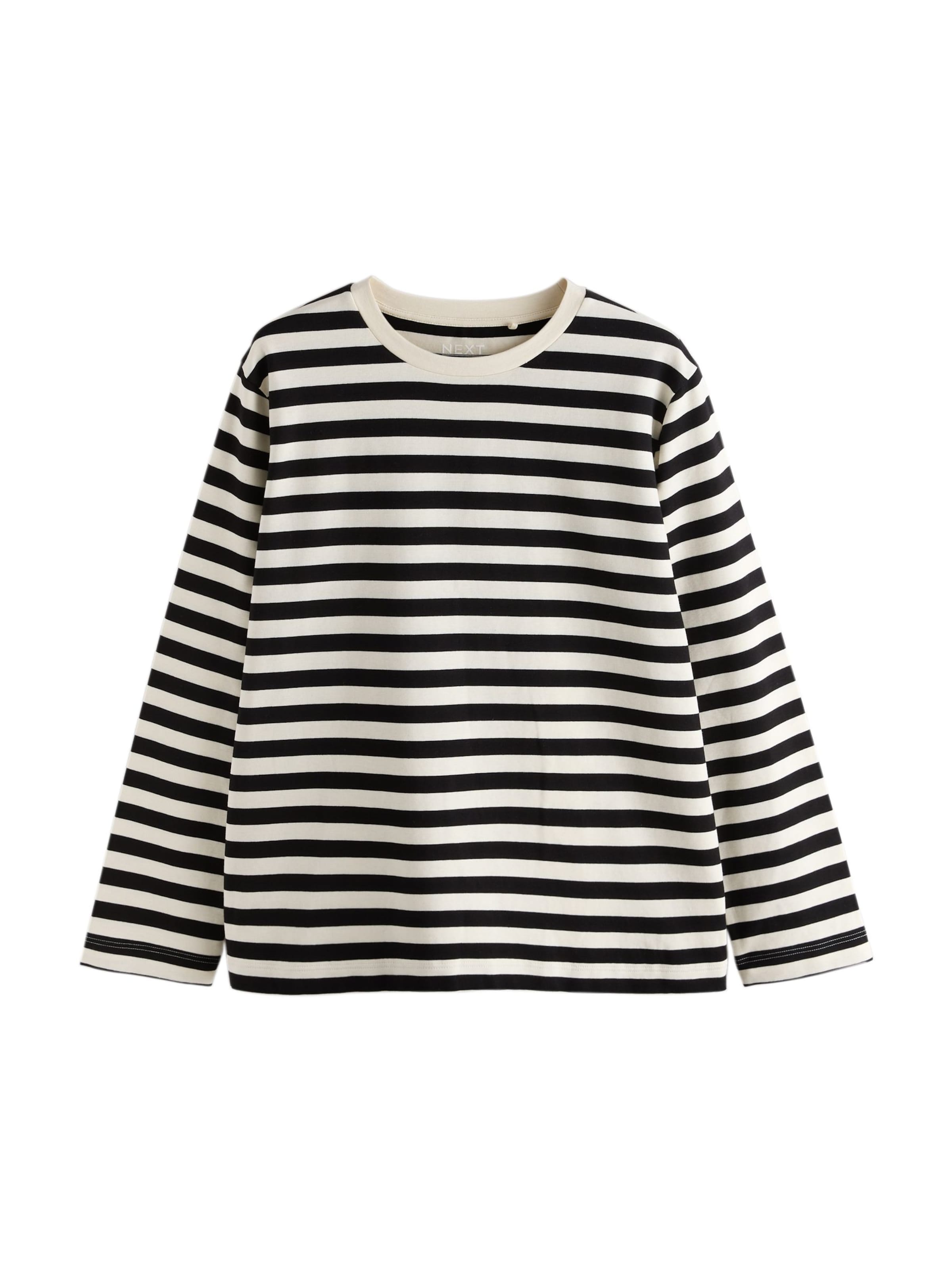 Tricou de la Next pe negru: față