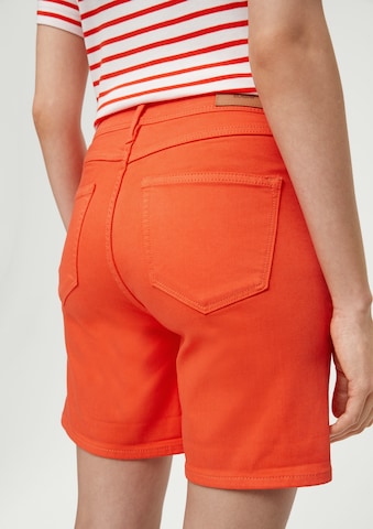 s.Oliver - Tapered Calças de ganga 'Betsy' em laranja