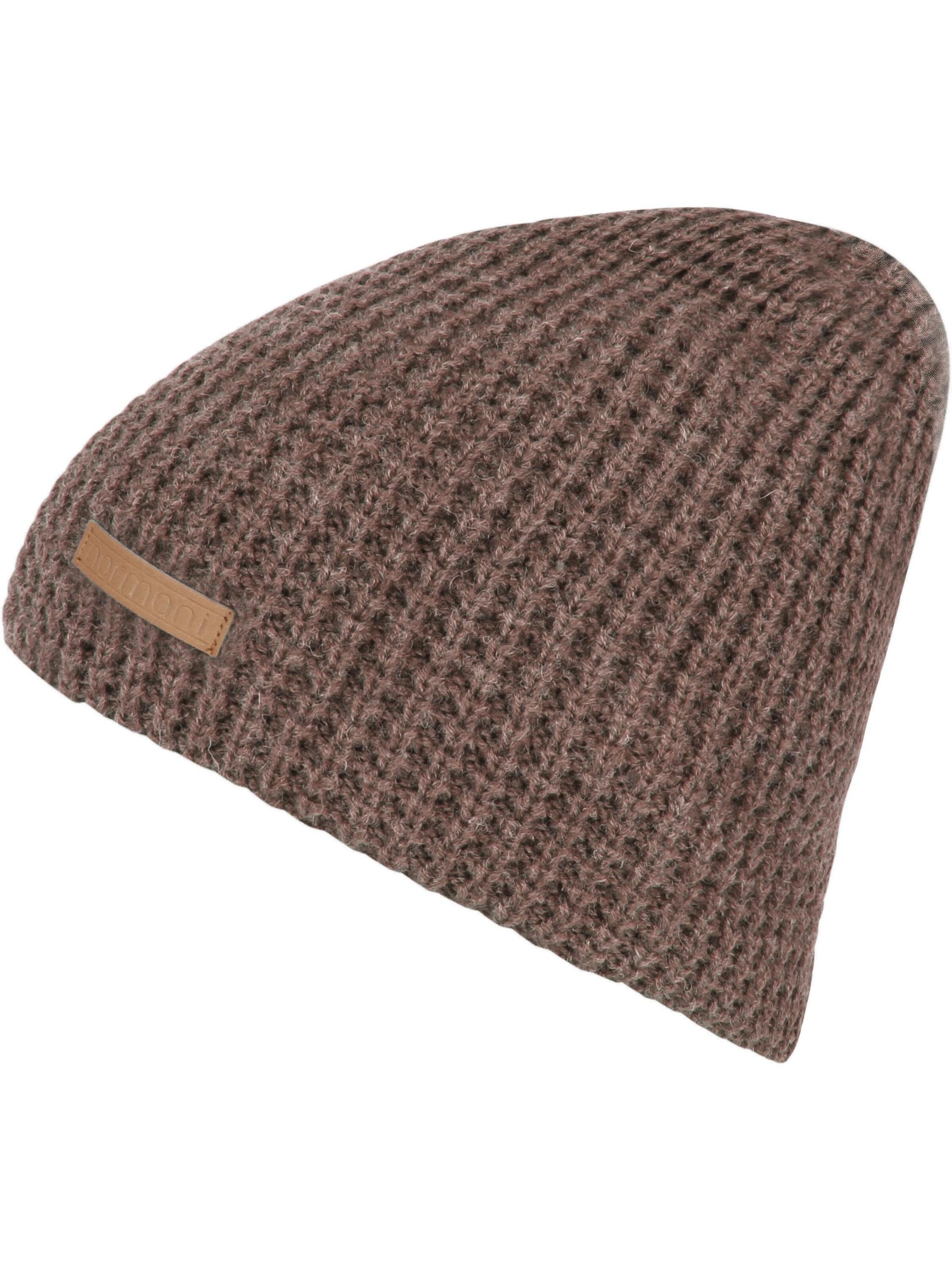 Bonnet 'Nampa' normani en marron
