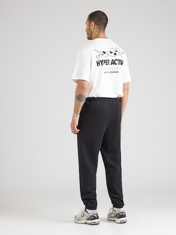 ALPHA INDUSTRIES Zwężany krój Spodnie w kolorze czarny