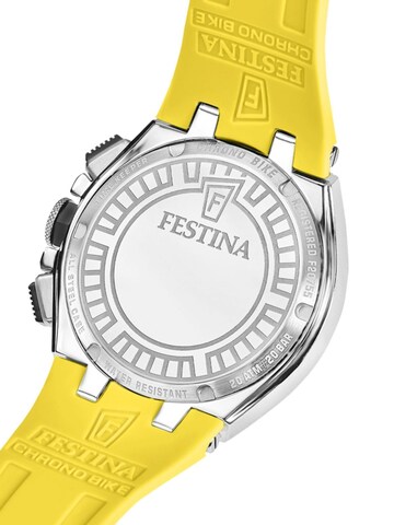 Montre à affichage analogique 'Chronograph Chrono Bike' FESTINA en jaune