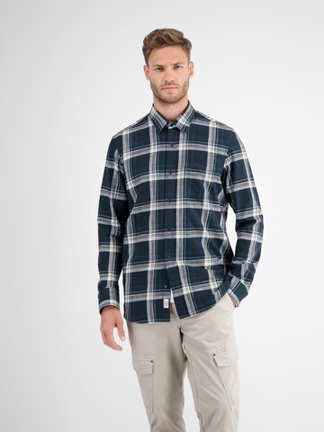 LERROS Regular Fit Hemd in Blau: Vorderseite
