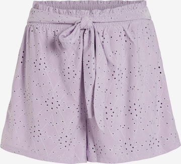 VILA Regular Shorts 'Kawa' in Lila: predná strana