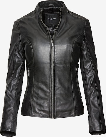 bugatti Between-Season Jacket in Black: front