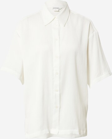 Monki Blouse in White: front