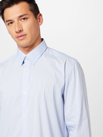 DRYKORN - Regular Fit Camisa clássica 'LUTO' em azul