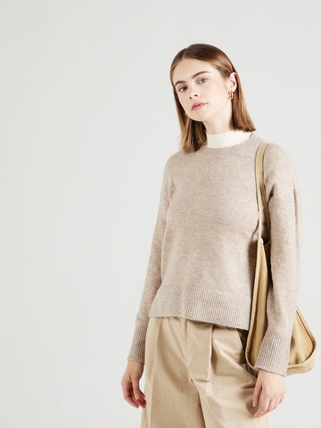 PIECES - Pullover em cinzento: frente