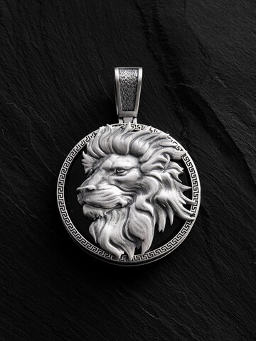 REYTEL - Colgante 'LEW' en plata