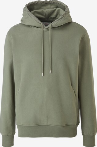 s.Oliver Sweatshirt in Groen: voorkant