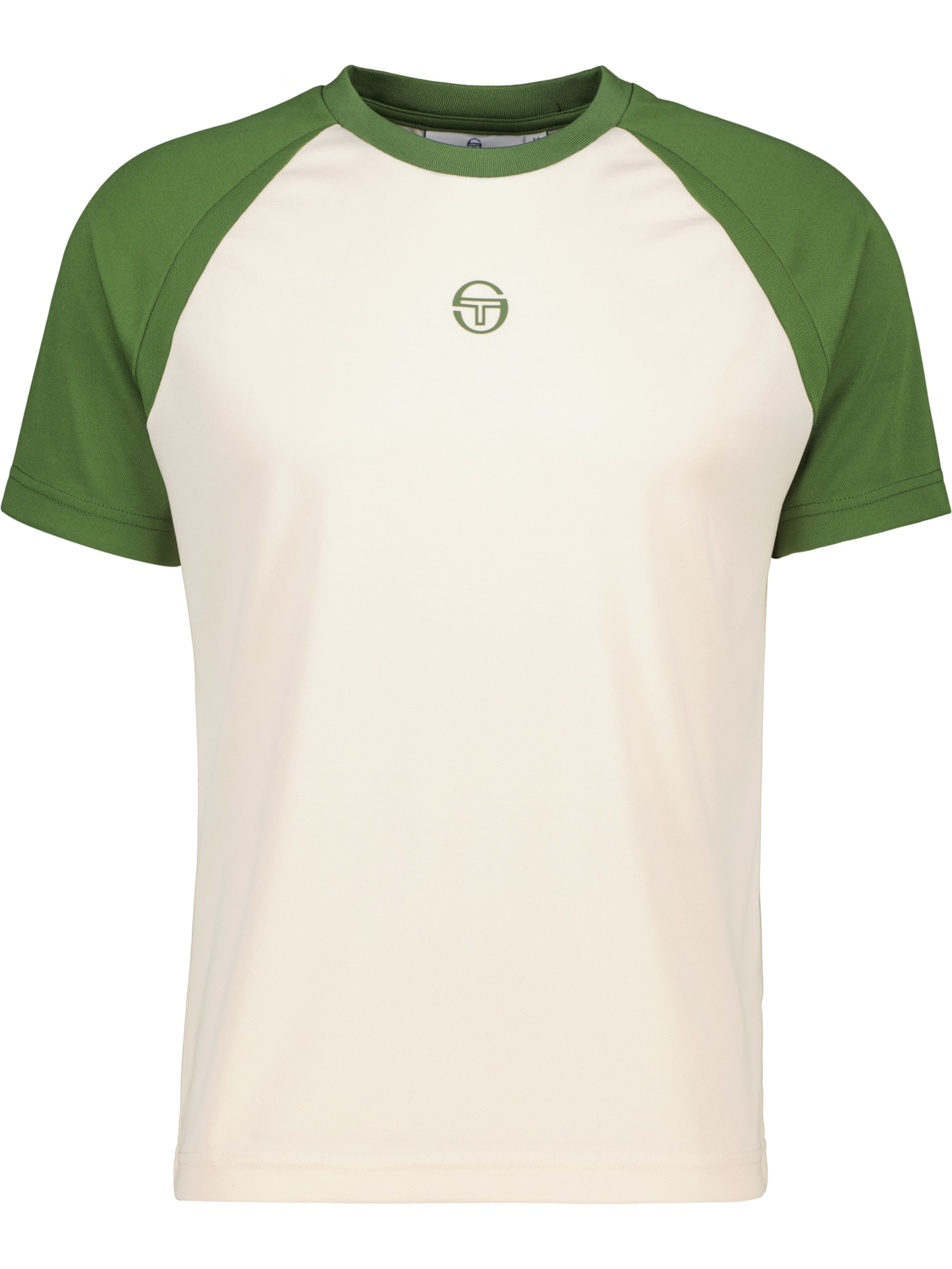 Sergio Tacchini Performance shirt 'Rispecchio' in Beige: front