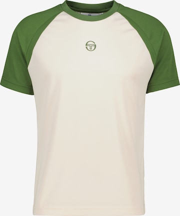 Sergio Tacchini Funktionsshirt 'Rispecchio' in Beige: Vorderseite