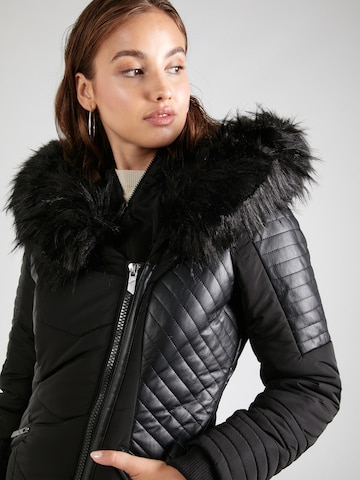 ONLY Wintermantel 'NEW LINETTE' in Zwart