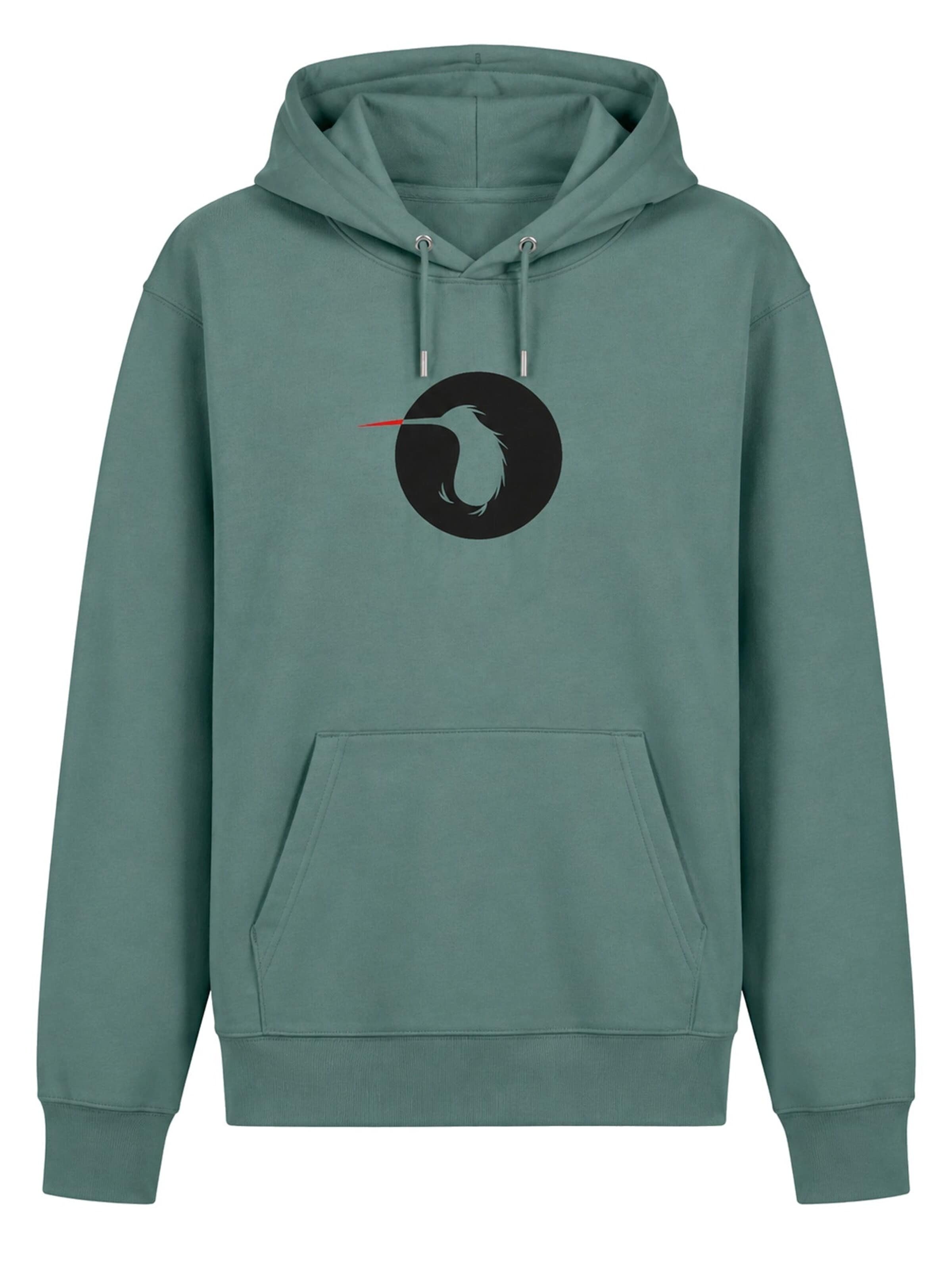 Rednib Sweatshirt 'Hood 2013' in Green: front