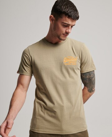 Superdry T-Shirt in Beige