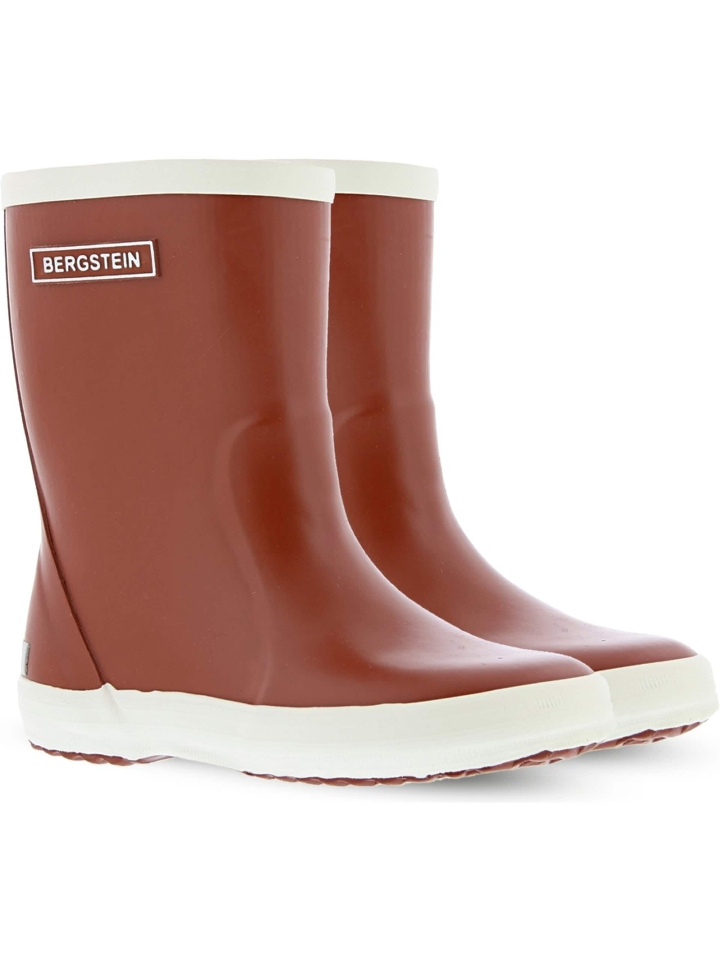 BERGSTEIN Boots 'Bergstein Rainboot Brick Kautschuk' in Red