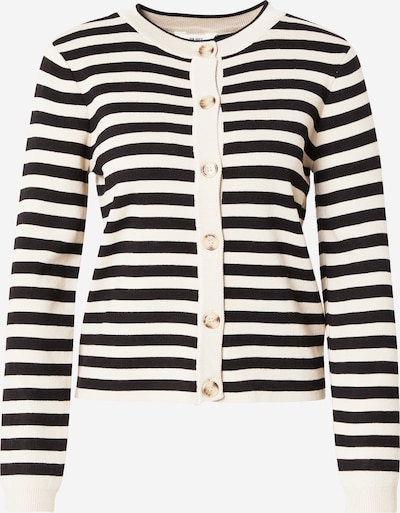 OBJECT Neuletakki 'Ester' värissä ecru / musta, Tuotenäkymä