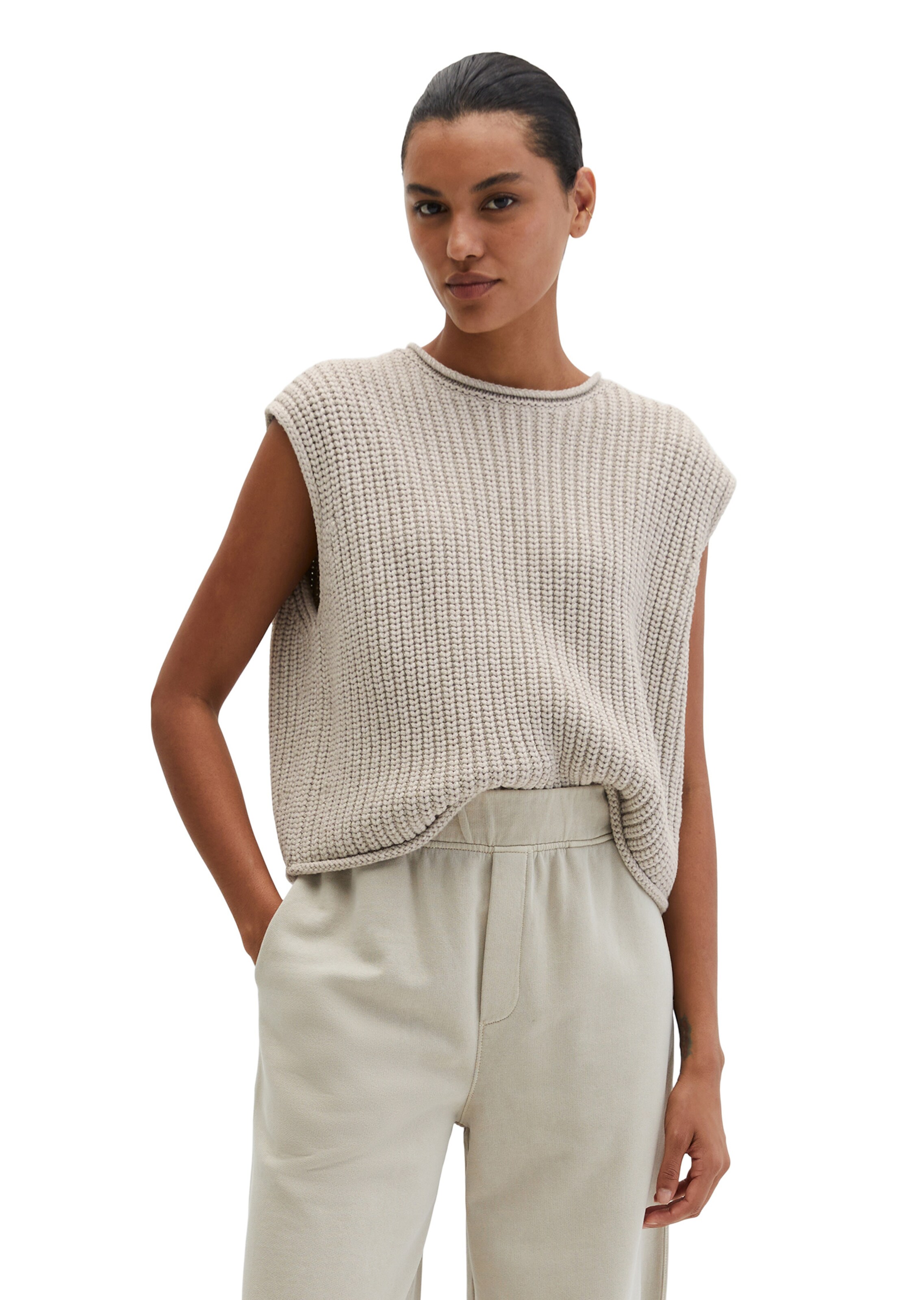 Marc O'Polo Pullover in Grau: Vorderseite