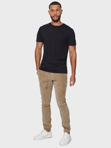 Threadbare Tapered Hose 'Roy Cord 8W' in Beige