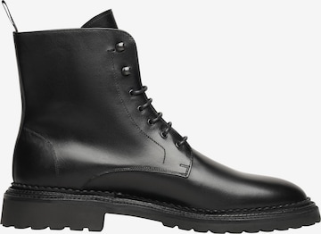 Henry Stevens Lace-Up Boots ' Winston PDB1 ' in Black