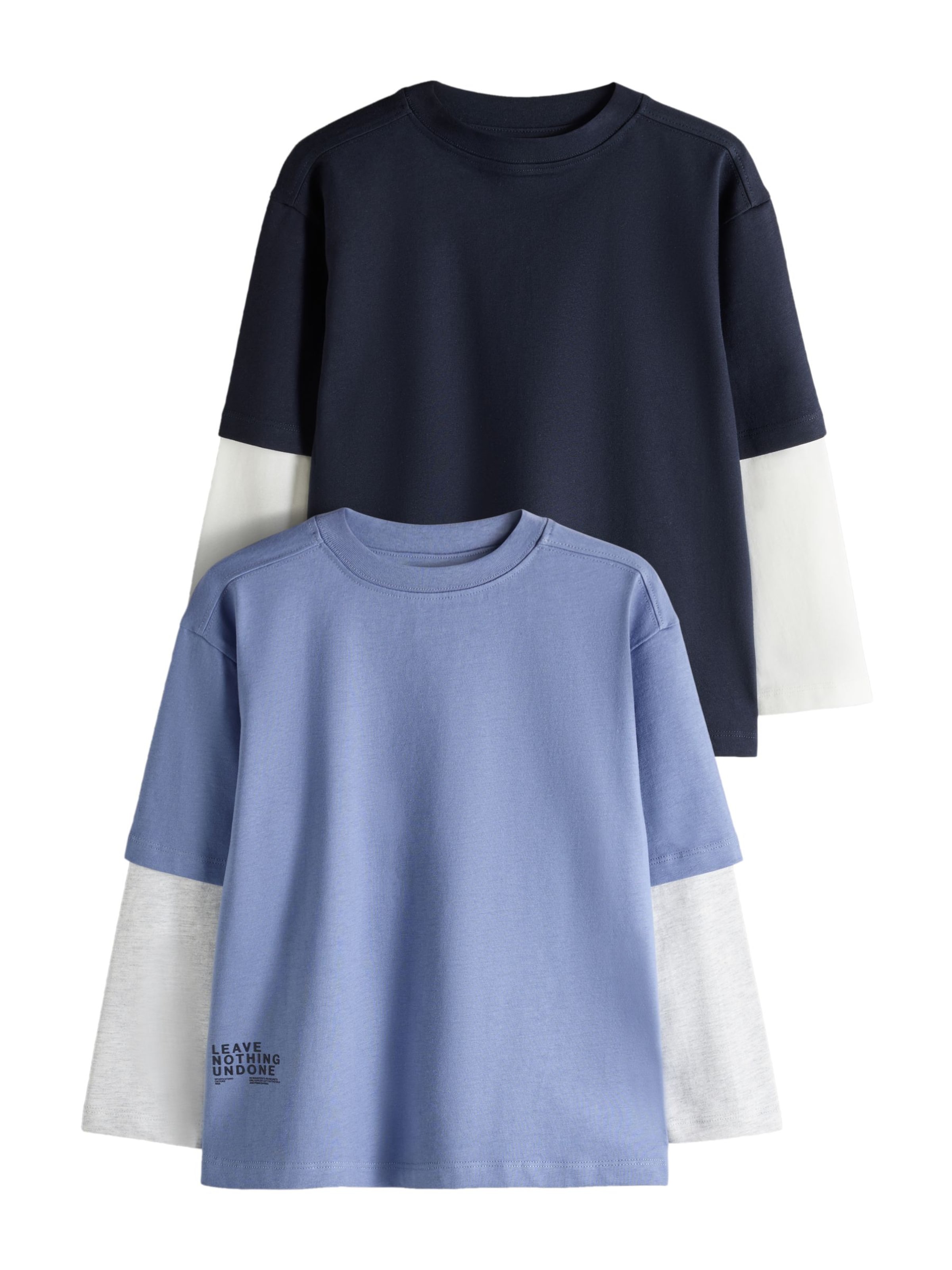 The Set Shirt in Blue: front
